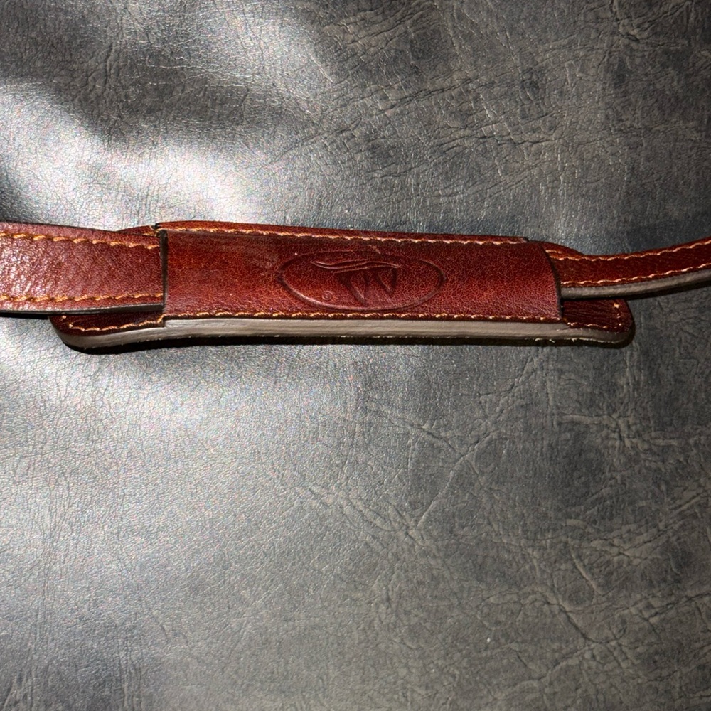 Rich Cognac MEDICI FIRENZE Italian Leather Briefcase Laptop Executive AttacheBag - Picture 9 of 15